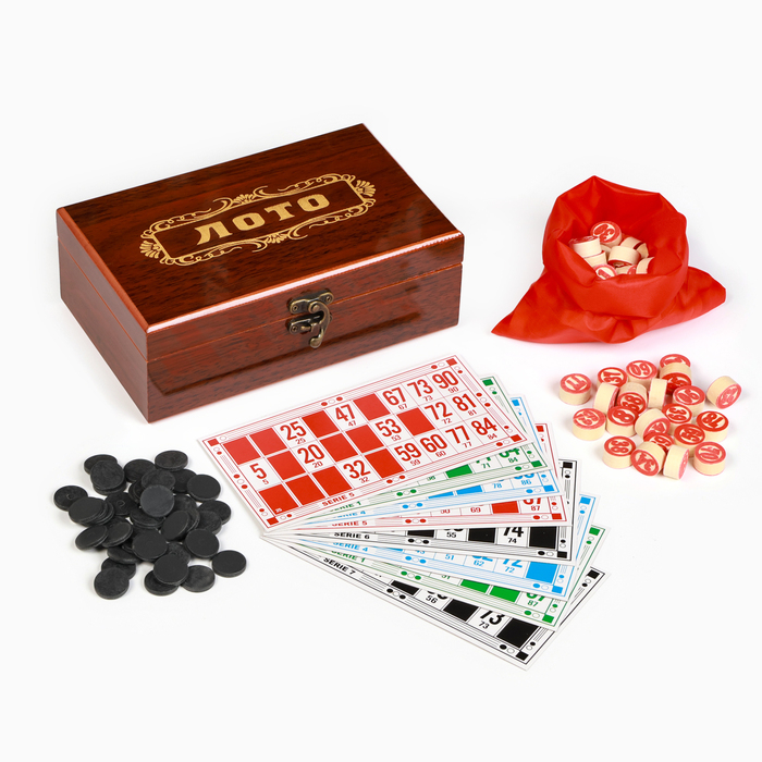 Русское лото, настольная игра  Русское лото, настольная игра "Подарочное", 12.5 х 20 см