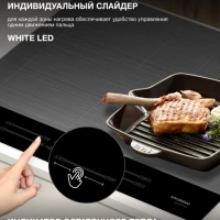 Индукционная варочная поверхность HHI 6786 GR