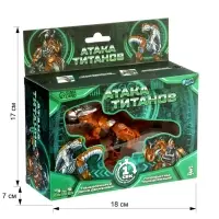 Робот &laquo;Тираннозавр&raquo;, трансформируется одним движением