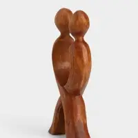 Абстракция &laquo;Любовь&raquo;, 12&times;3&times;20 см, дерево суар