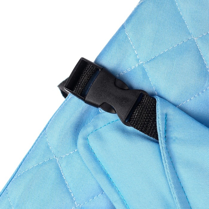 Шезлонг детский, кресло - качалка с игрушками для новорождённых «Крошка Я», цвет голубой Шезлонг детский, кресло - качалка с игрушками для новорождённых «Крошка Я», цвет голубой