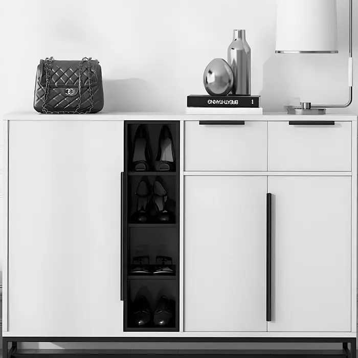Ручка CAPPIO RT001BL, L=300 мм, м/о 256 мм, цвет черный, 4 шт.