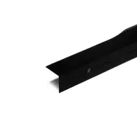 Ручка профильная мебельная торцевая CAPPIO RP100BL, L=400 мм, чёрная, 4 шт.