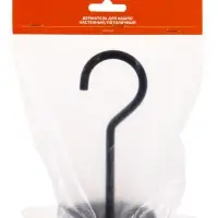 Кронштейн для кашпо настенный/потолочный металл, черный