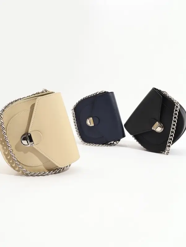 Сумка женская мессенджер TEXTURA на клапане, 17&times;10&times;18 см, синяя