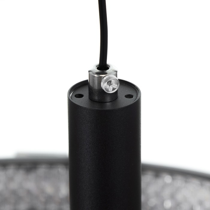 Люстра Люстра "Круги нео" 2+3LED 140Вт 3 режима черный 60х60х4-85 см