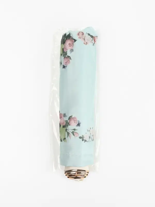 Зонт механический &laquo;Нежность&raquo;, эпонж, 4 сложения, 8 спиц, R=48/55 см, D=96 см, МИКС