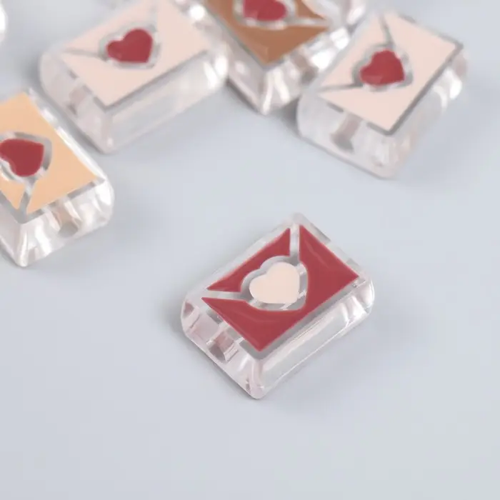 Бусина для рукоделия и плетения «Арт Узор. Кофейный аромат. Любовное письмо», пластик, глянец, 1.5×2.2×0.9 см, МИКС Бусина для рукоделия и плетения «Арт Узор. Кофейный аромат. Любовное письмо», пластик, глянец, 1.5×2.2×0.9 см, МИКС