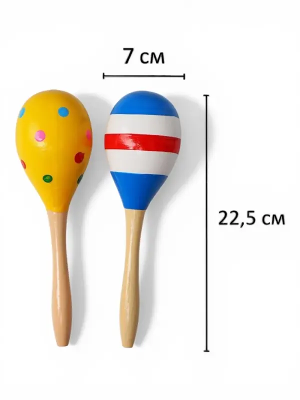 Игрушка музыкальная Маракас, МИКС