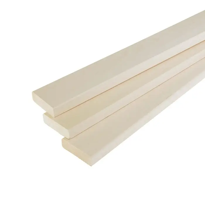 Полок прямой для бани «Добропаровъ», липа, сорт А, 2500×90×26 мм