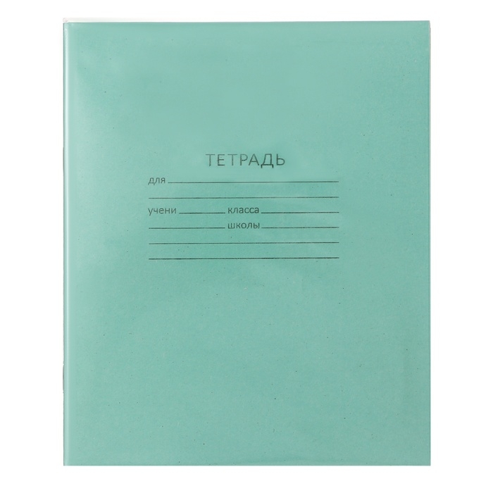 Комплект тетрадей из 20 штук, 24 листа в клетку КПК Комплект тетрадей из 20 штук, 24 листа в клетку КПК "Зелёная обложка", 58-63 г/м2, блок офсет, белизна 90%
