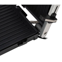 Электрогриль HYG-1043 1800Вт черный, серебристый