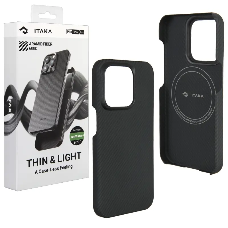 Чехол iPh 14 Pro Max ITAKA MagEZ Black Чехол iPh 14 Pro Max ITAKA MagEZ Black