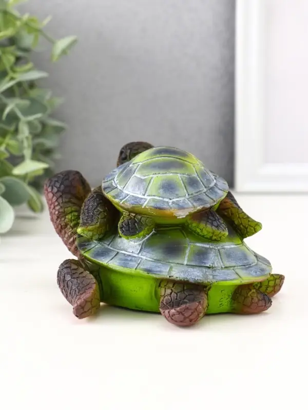 Фигурка полистоун TAKE IT EASY &laquo;Черепашки&raquo;, 11&times;13&times;8 см