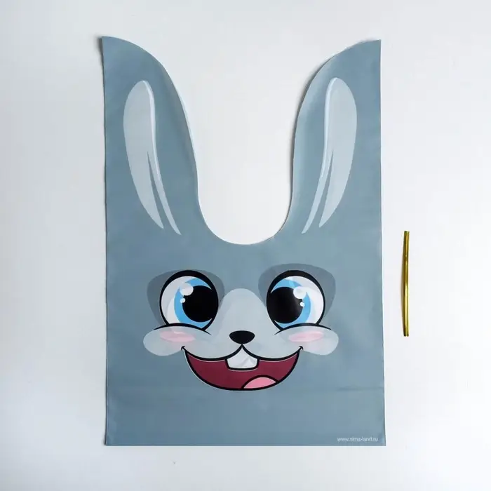 Мешок подарочный «Зайчик», 21 х 16.5 см Мешок подарочный «Зайчик», 21 х 16.5 см