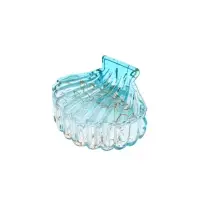 Краб для волос "Артемида" ракушка, 6х4,5 см, микс