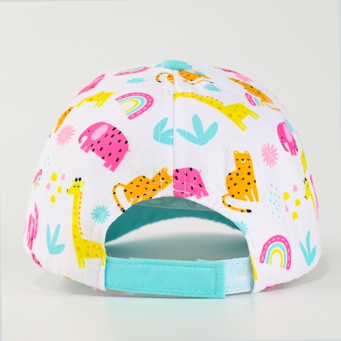 Кепка детская для девочки «Африка», р-р. 48-50 Кепка детская для девочки «Африка», р-р. 48-50