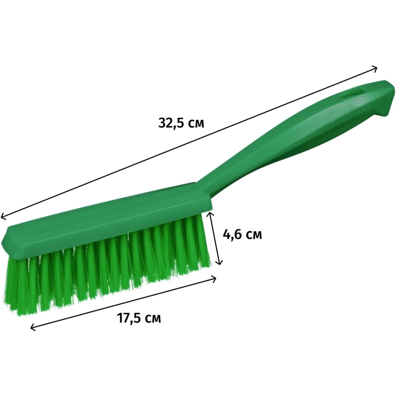 Щетка сметка HACCPER 4603Gмягкая 325мм зеленый