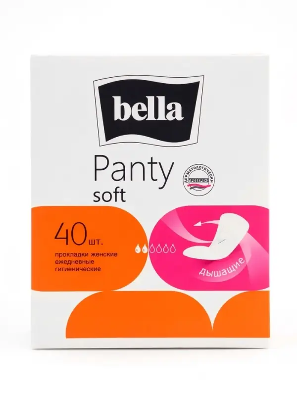 Прокладки ежедневные Bella, Panty Soft, 40 шт.