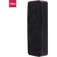 Губка-стиратель для досок Deli Universal E7834 12х4.5х2.5см черный