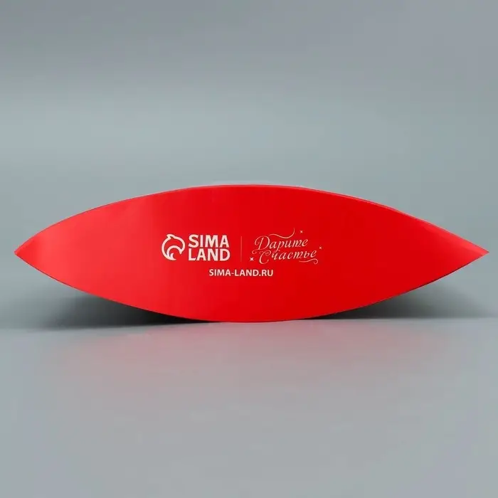 Коробка новогодняя складная фигурная «Пусть Новый год теплом согреет», 19 х 14 х 4 см Коробка новогодняя складная фигурная «Пусть Новый год теплом согреет», 19 х 14 х 4 см