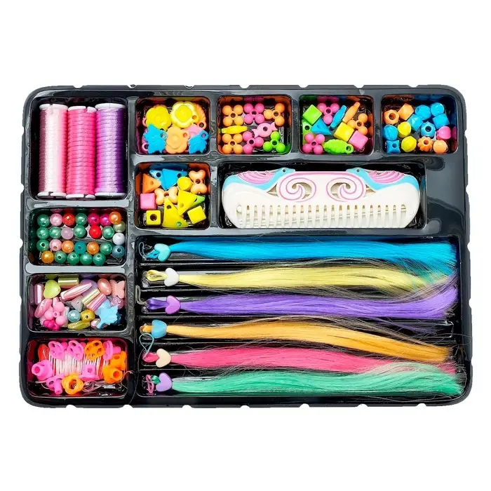 Набор парикмахера &laquo;Делаем причёски&raquo; с аксессуарами для волос