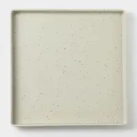 Блюдо сервировочное &laquo;Мрамор&raquo;, 24.5&times;2.5 см, серое