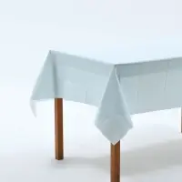 Скатерть одноразовая &laquo;Нежно-голубой&raquo;, 137&times;183 см