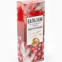 Бальзам &laquo;Силы духа&raquo; общеукрепляющий, на алтайских травах: шиповник, черноплодная рябина, боярышник, смородина, календула, чабрец, кипрей, валериана, мумиё, 250 мл.