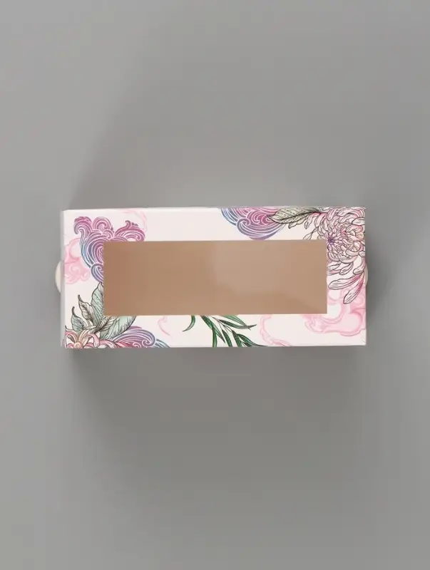 Коробка подарочная с окном &laquo;Люби, мечтай&raquo;, 12&times;5.5&times;5.5 см, самосборная