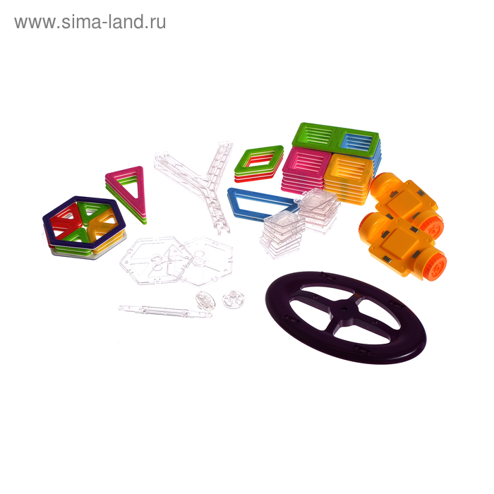 Конструктор магнитный «Мини-магический магнит», 76 деталей Конструктор магнитный «Мини-магический магнит», 76 деталей