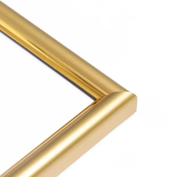 Фоторамка для фото 29.7&times;42 см, (формат A3) &laquo;МИРАМ&raquo; пластик под золото, (пластиковый экран)