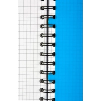 Бизнес-тетрадь А5,120 л,спираль,клетка Office Creative