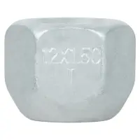 Гайка колесная M12x1,5x16, конус, ключ 19, открытая, дакромет, 1 шт для Ford/Volvo