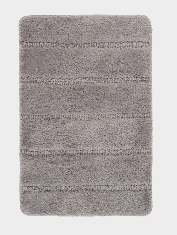 Коврик Savanna, 40×60 см, ворс 2 см, микрофибра, серый Коврик Savanna, 40×60 см, ворс 2 см, микрофибра, серый