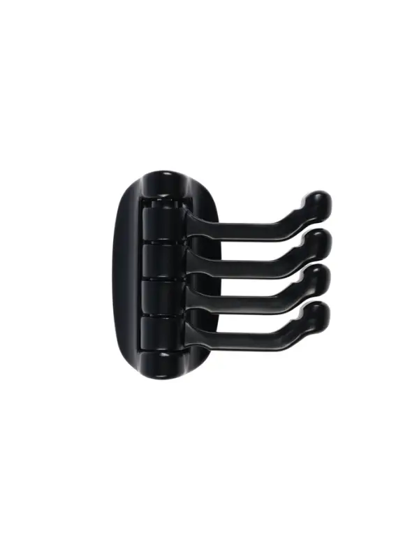 Крючок мебельный CAPPIO OCTOPUS, четырехрожковый, черный