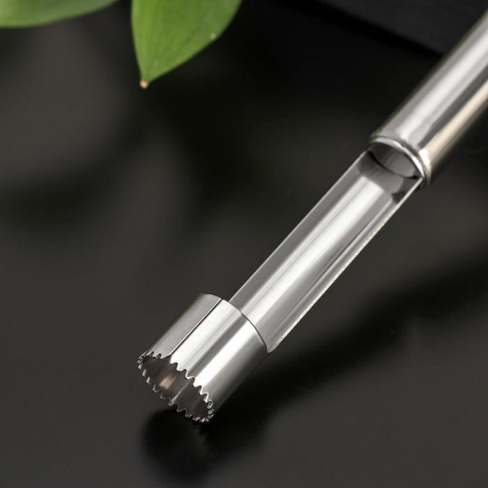 Нож для сердцевины Доляна «Металлик», 21 см, цвет серебристый Нож для сердцевины Доляна «Металлик», 21 см, цвет серебристый