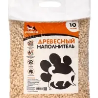 Наполнитель древесный &laquo;Пижон&raquo; 10 л