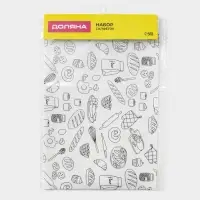 Салфетки сервировочные на стол Доляна Kitchen, 4 шт., 45&times;30 см, белые