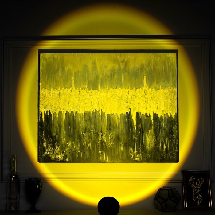 Световой прибор «Закат», 5 картриджей, свечение тёплое белое, 5 В Световой прибор «Закат», 5 картриджей, свечение тёплое белое, 5 В