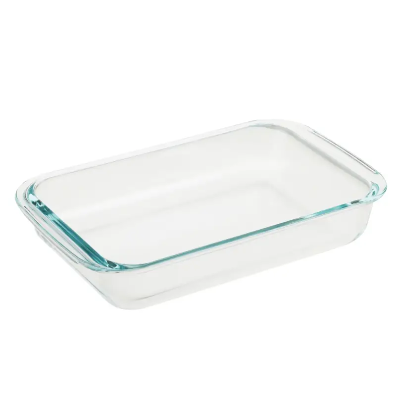 SATOSHI Форма для запекания/хранения жаропрочн. стекло, с крышкой из полипропил. 26,7х16,2х6см, 1л