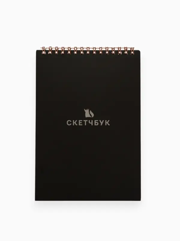 Скетчбук А5, 50 л., 190 г &laquo;Чёрный&raquo;