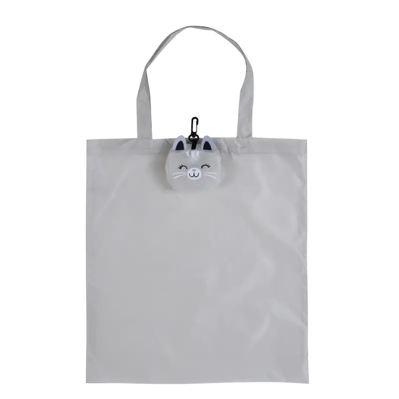 Сумка складная тм VETTA Зверята, 39х40 см, ручка 25 см, полиэстер