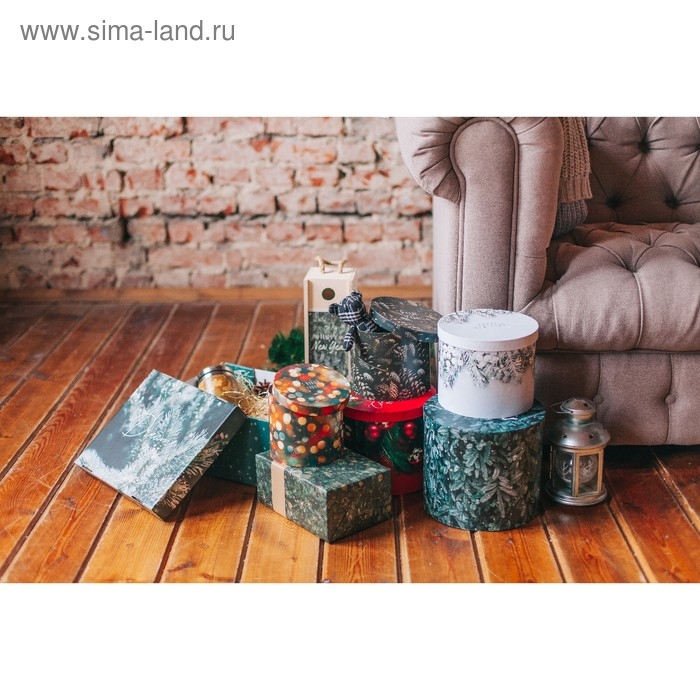 Коробка подарочная новогодняя складная «Dreams», 31,2 х 25,6 х 16,1 см, Новый год Коробка подарочная новогодняя складная «Dreams», 31,2 х 25,6 х 16,1 см, Новый год