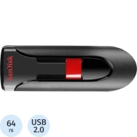Флеш-память 64GB&nbsp;SanDisk&nbsp;CZ60&nbsp;Cruzer&nbsp;Glide,&nbsp;USB&nbsp;2.0