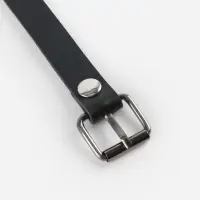 Пряжка проволочная, 3.2&times;2.8 см, 25 мм, 5 шт., цвет чёрный никель