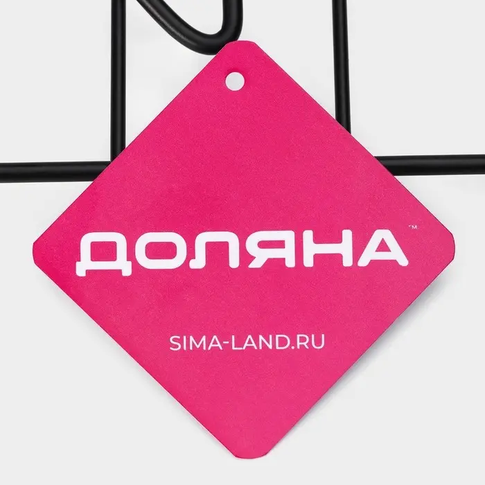 Салфетница Доляна &laquo;Столовые приборы&raquo;, с держателем, 17.5&times;18&times;6 см, чёрная