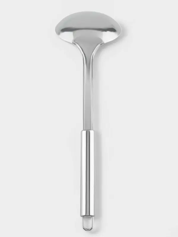 Половник Доляна &laquo;Металлик&raquo;, 70 мл, 33&times;10&times;5.5 см, нержавеющая сталь, серебристый