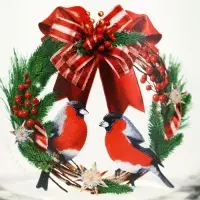 Стаканы &laquo;Новогодний&raquo;, 310 мл, подарочный набор 4 шт.