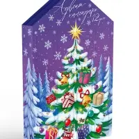 Детский адвент-календарь на 12 дней "Ёлочка" Детский адвент-календарь на 12 дней "Ёлочка"